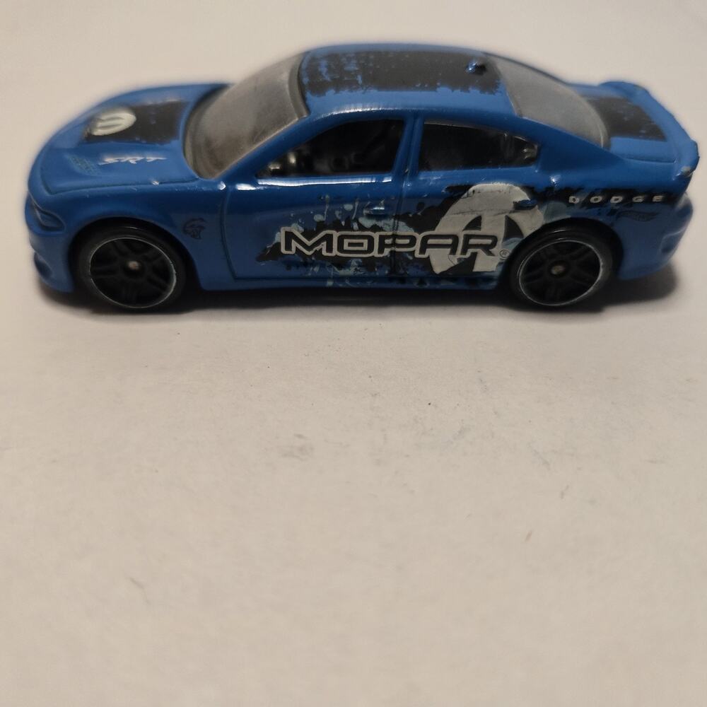 Hot Wheels Dodge Charger Drift Car 2010 New Models Blue OH5SPs - Picture 1 of 8
